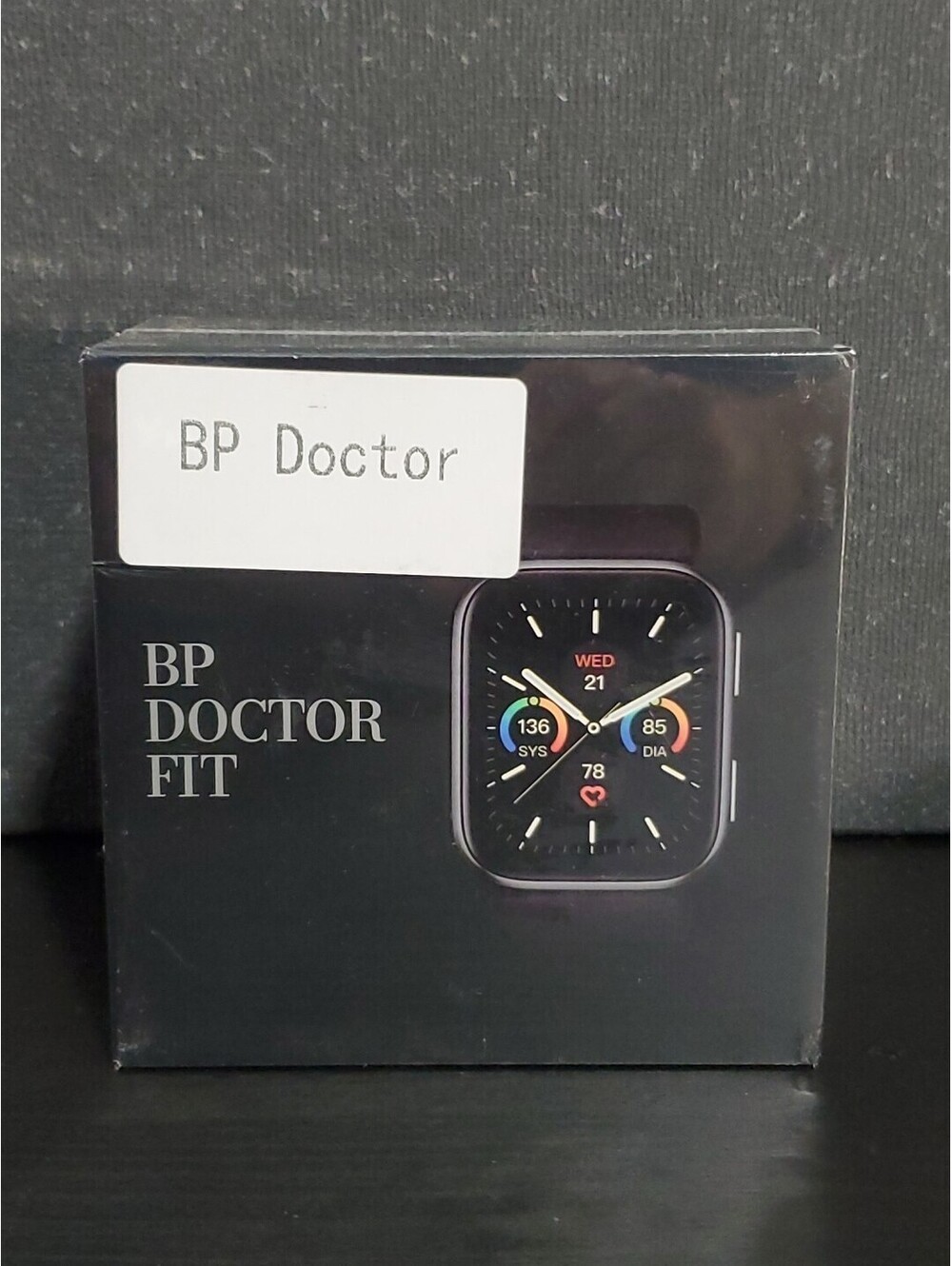 BP Doctor Blood Pressure Watch, 1.95'' Smart Watch Blood Pressure Monitor NEW